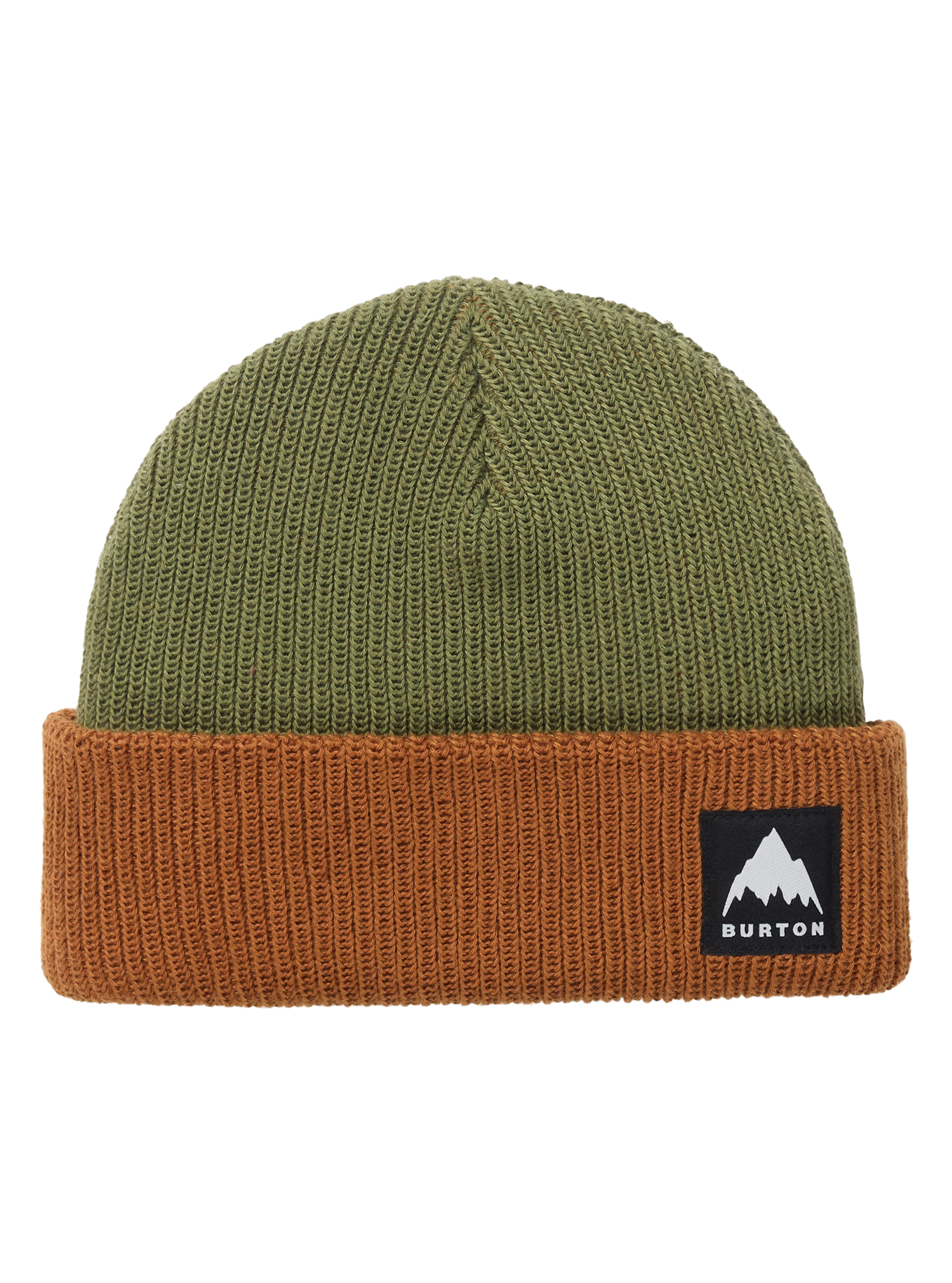 Product image of Burton Recycled VT Beanie (Sample)[Variant:Forest Moss / Chestnut Brown]