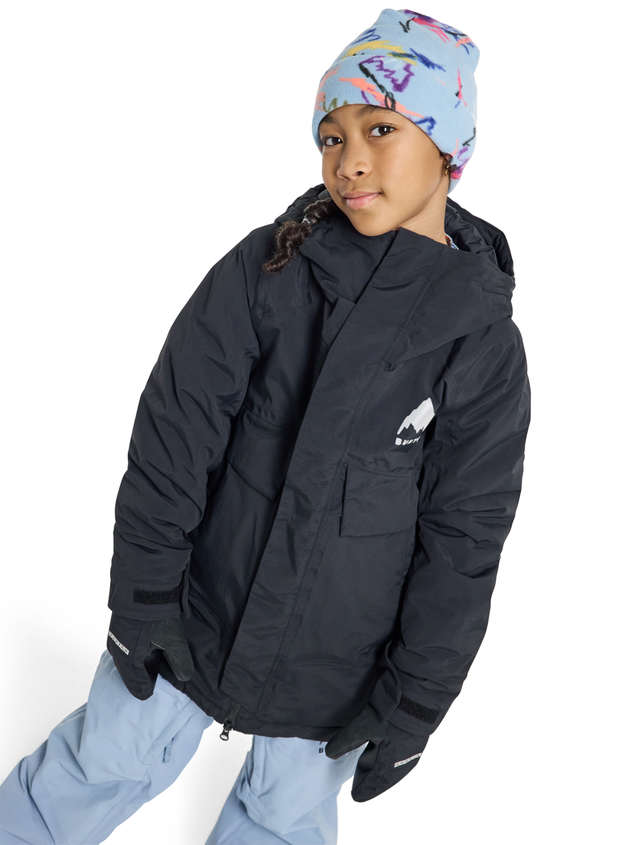 Product image of Kids' Burton Ascutney 2L Jacket[Variant:True Black]