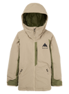 Product image of Kids' Burton Hillslope Jacket (Sample)[Variant:Summit Taupe / Forest Moss]