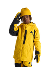 Product image of Kids' Burton Hillslope Jacket[Variant:Goldenrod / True Black]