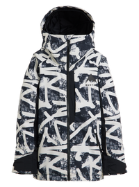 Product image of Kids' Burton Hillslope Jacket[Variant:City Streets / True Black]
