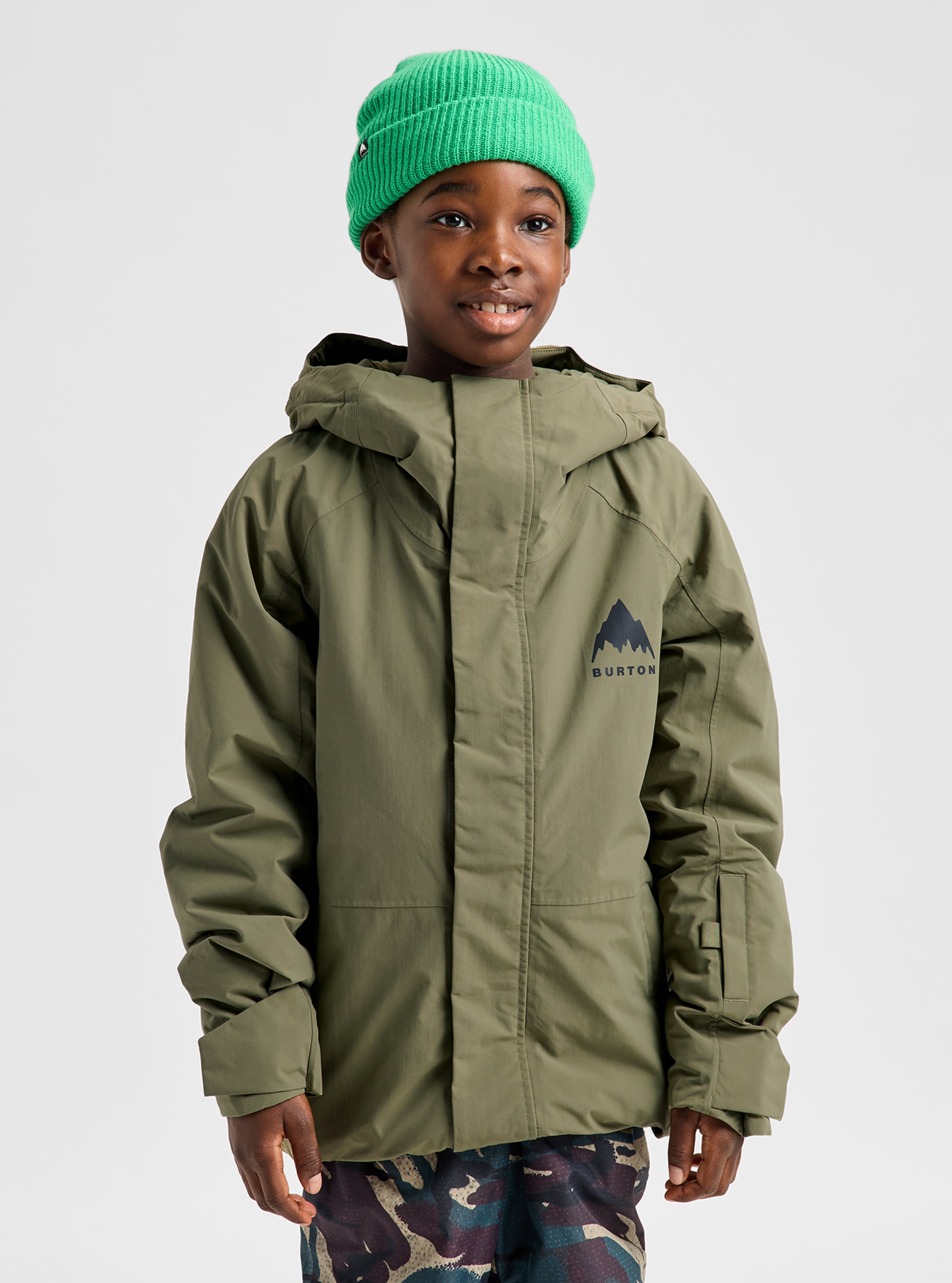 BURTON 子ども用 スキーウェア 迷彩柄 BURTON 子ども用 スキーウェア 迷彩柄 Skiing Sports 【公式通販】