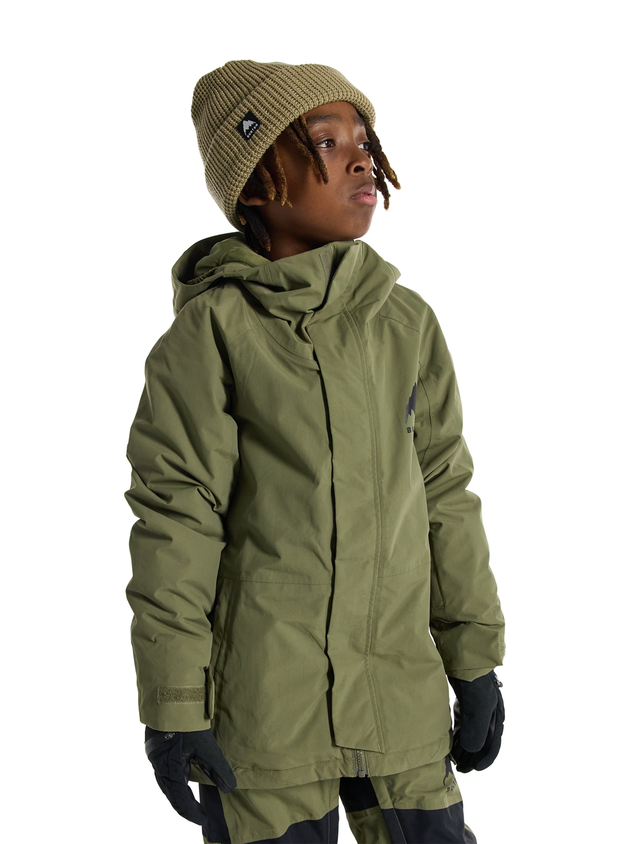 Product image of Kids' Burton Skimmer Jacket[Variant:Forest Moss]