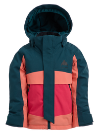 Product image of Toddlers' Burton Ascutney 2L Jacket[Variant:Deep Emerald / Peach Echo / Azalea Pink]