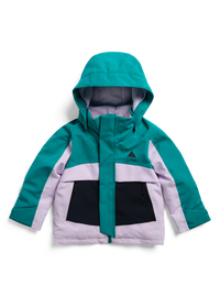 Product image of Toddlers' Burton Ascutney 2L Jacket[Variant:Pacific Teal / Moondust Purple / True Black]