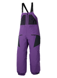 Product image of Kids' Burton Outbeam 3L Bib Pants[Variant:Imperial Purple / True Black]