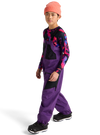 Product image of Kids' Burton Outbeam 3L Bib Pants[Variant:Imperial Purple / True Black]