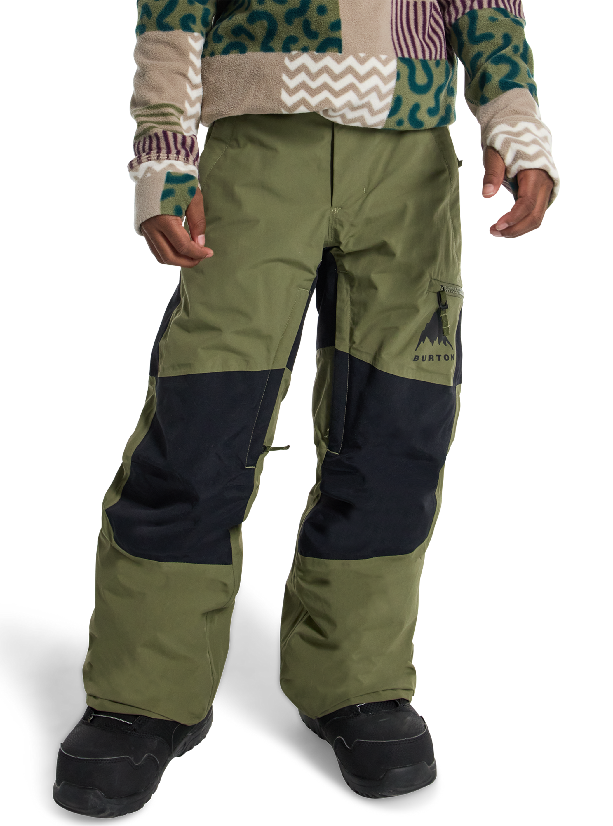 Product image of Kids' Burton Skylar Pants[Variant:Forest Moss]
