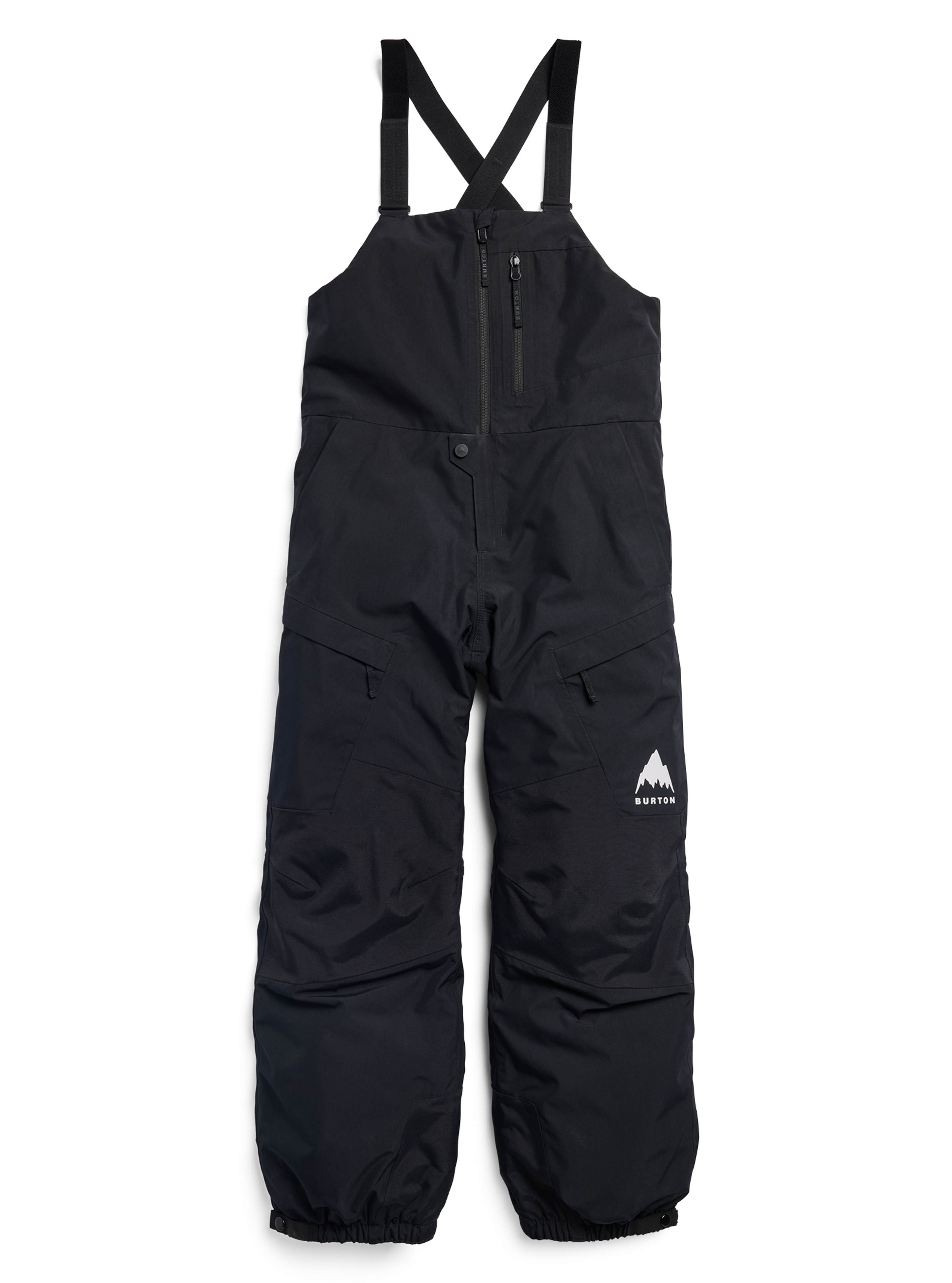 BURTON スノーボード ビブパンツ kids サイズL（150） イエロー キッズ