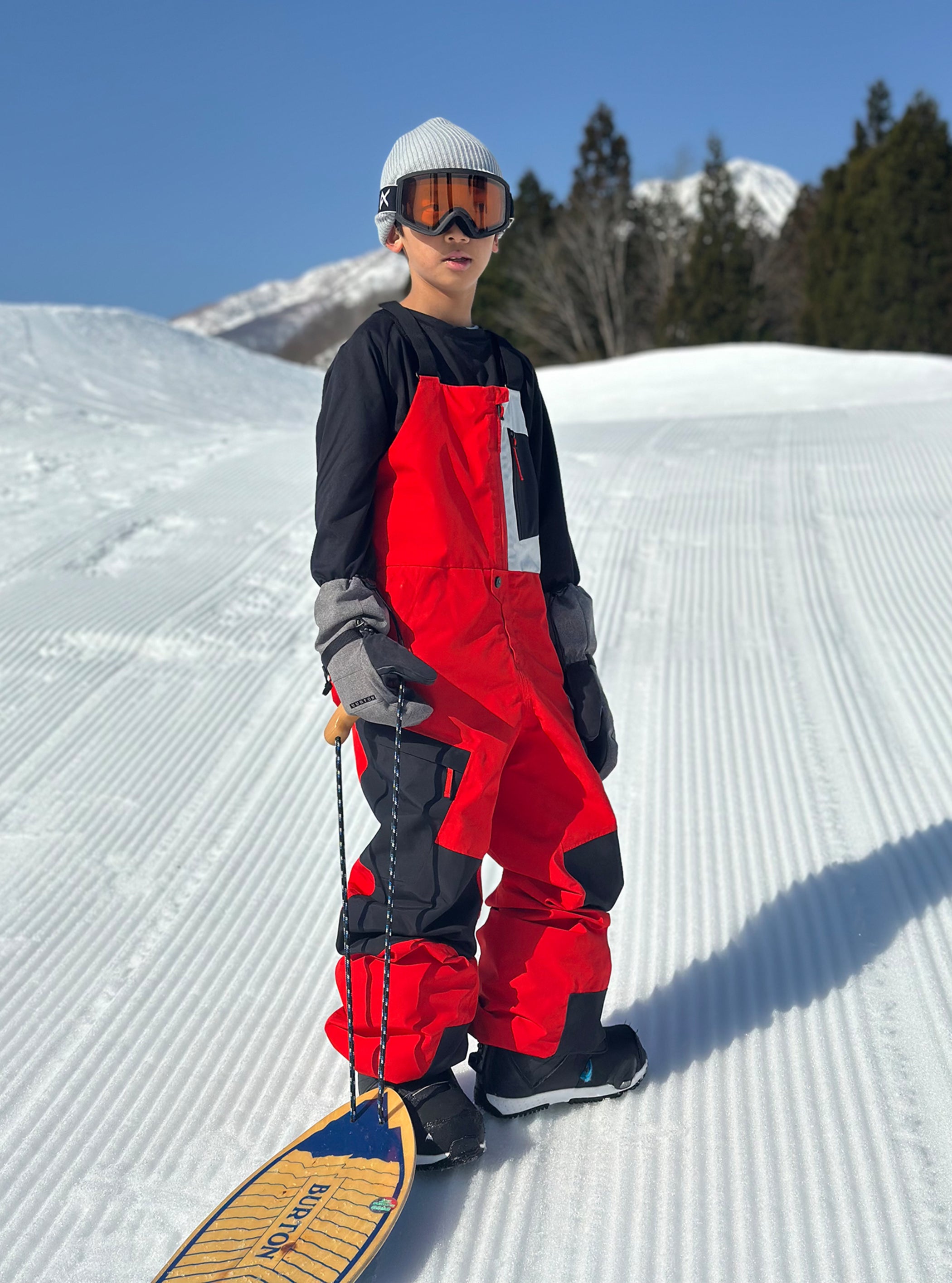 キッズ Burton パウライン GORE-TEX 2L ビブパンツ