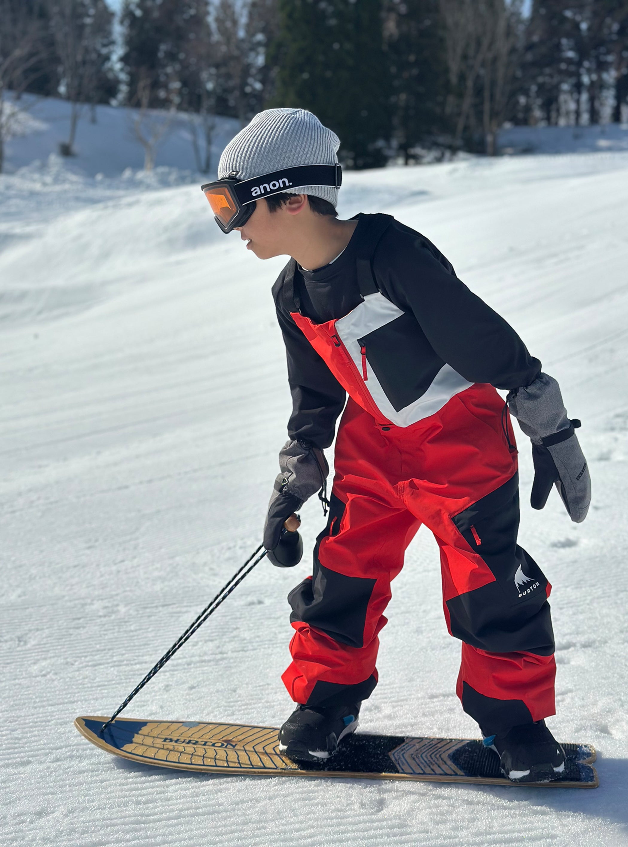 キッズ Burton パウライン GORE-TEX 2L ビブパンツ