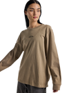 Product image of Burton Carnivore Long Sleeve T-Shirt[Variant:Summit Taupe]