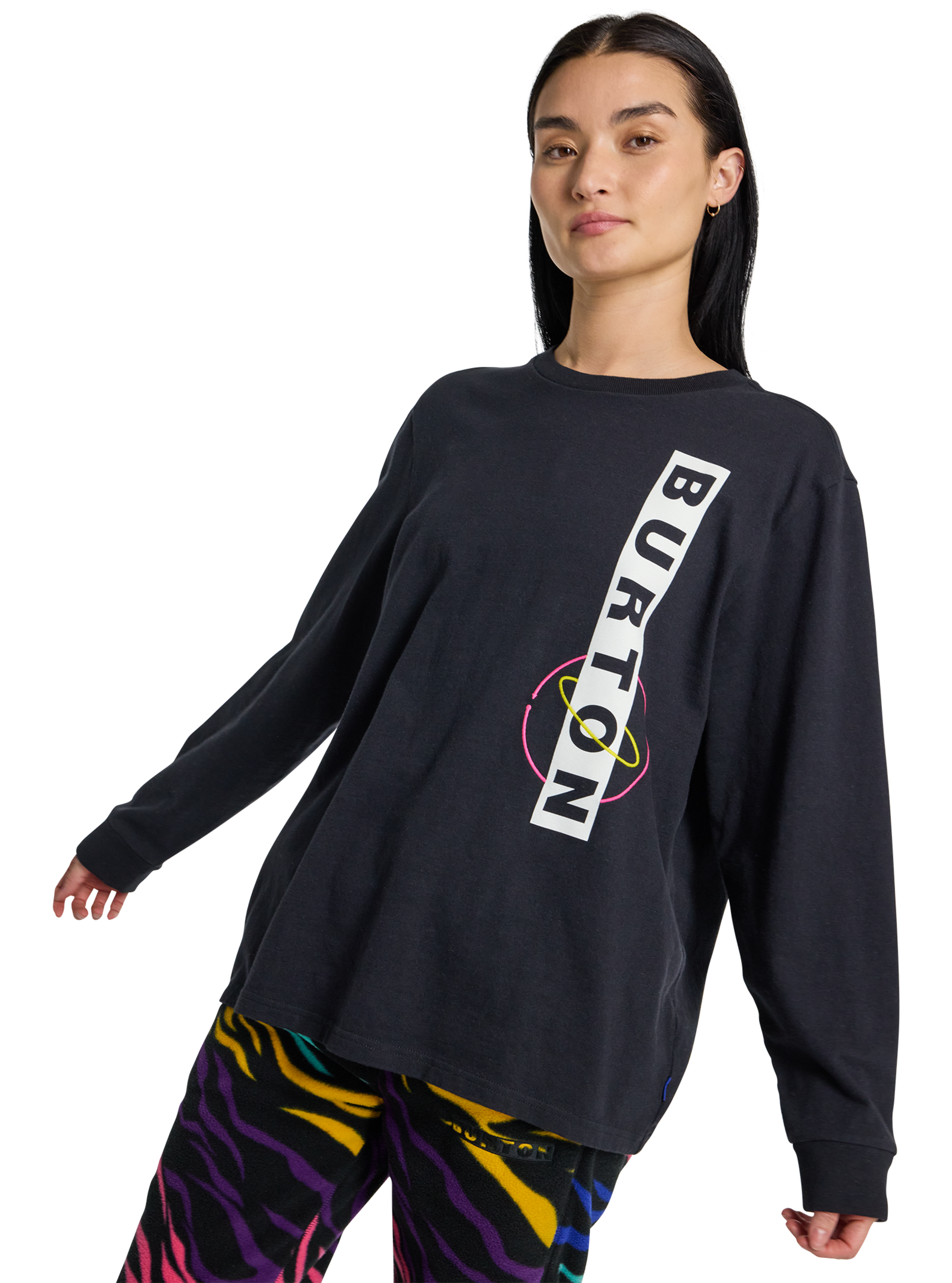 Product image of Burton Nuclear Air Long Sleeve T-Shirt[Variant:True Black]