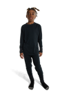 Product image of Kids' & Toddlers' Burton Merino Wool Base Layer Set[Variant:True Black]