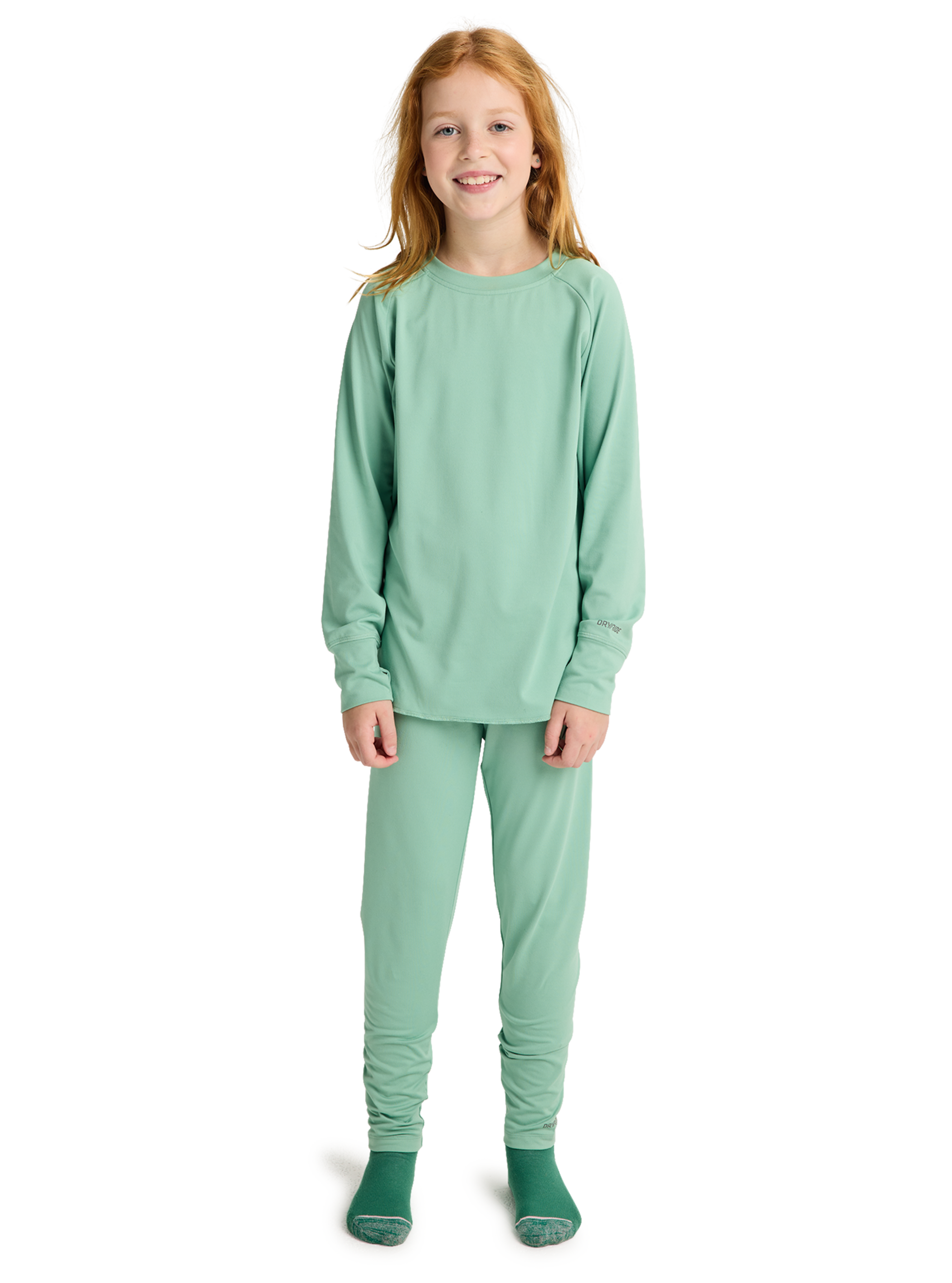 Product image of Kids' & Toddlers' Burton Midweight Base Layer Set[Variant:Soft Sage]