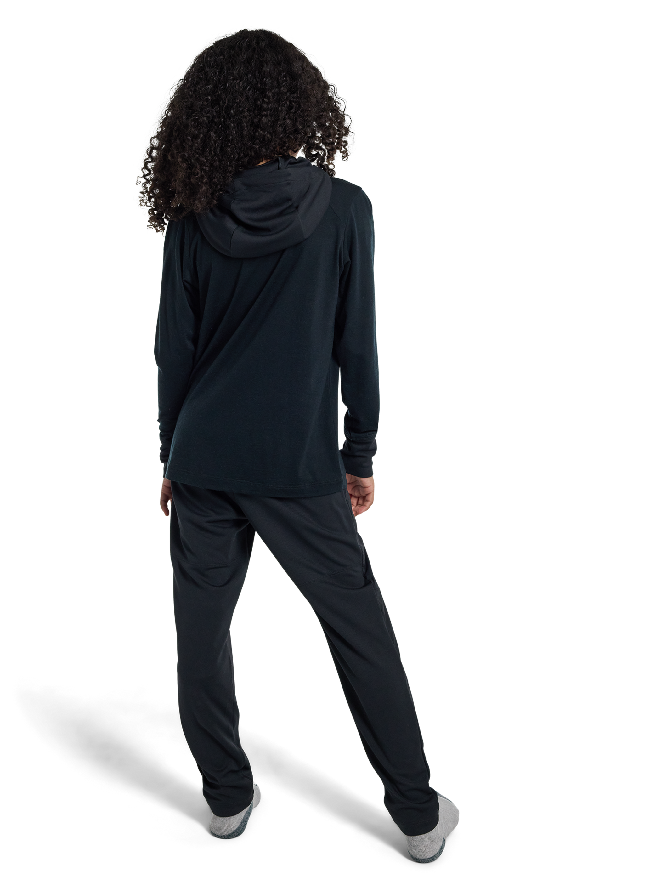 Product image of Kids' Burton Outbeam Merino Wool Set[Variant:True Black]