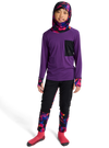 Product image of Kids' Burton Outbeam Merino Wool Set[Variant:Imperial Purple / True Black]