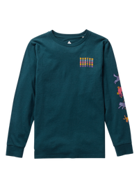 Product image of Kids' Burton Animal Show Long Sleeve T-Shirt[Variant:Deep Emerald]