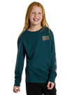 Product image of Kids' Burton Animal Show Long Sleeve T-Shirt[Variant:Deep Emerald]