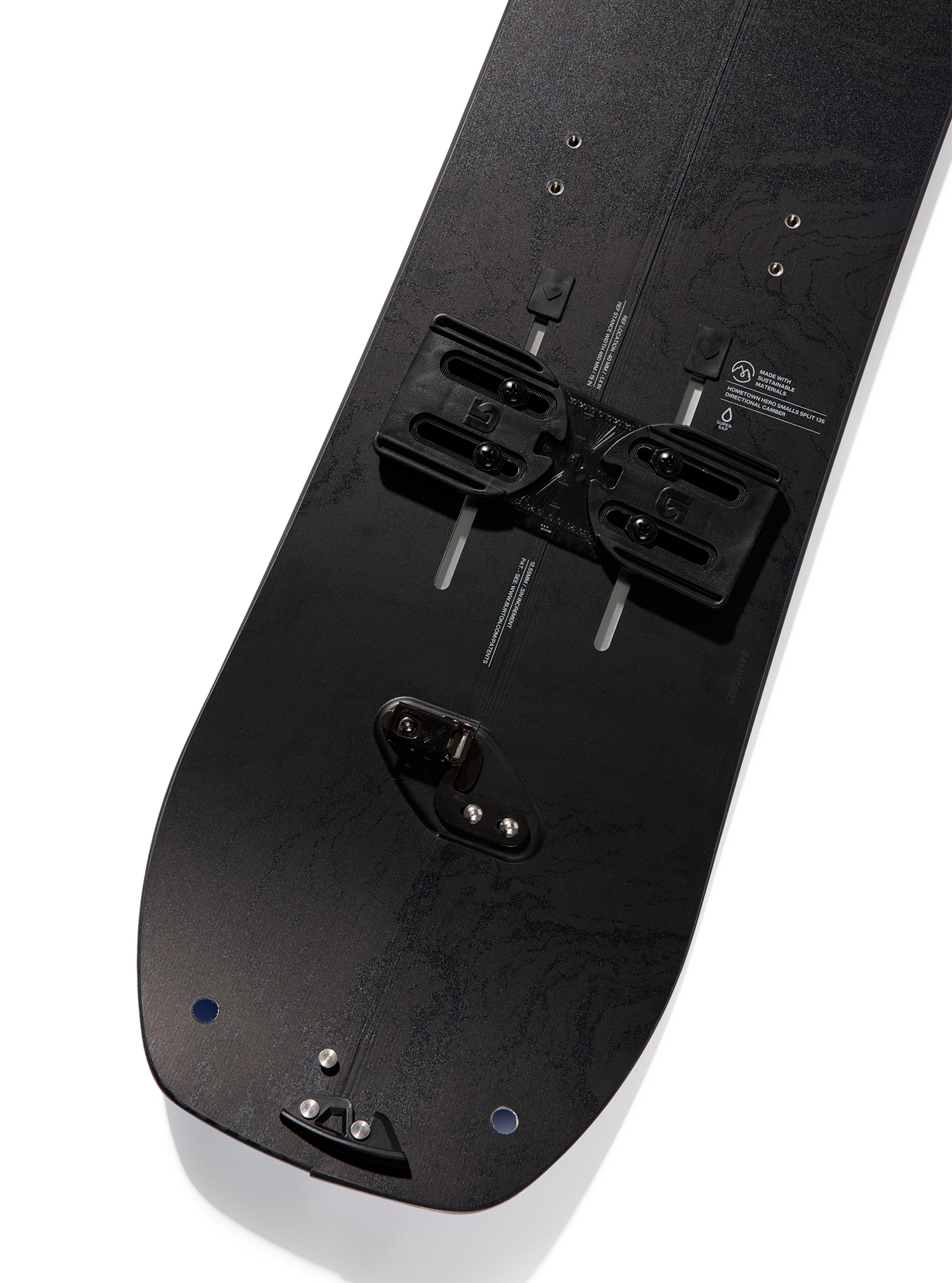 キッズ Burton ファミリーツリー ホームタウンヒーロー スモールズ スプリットボード