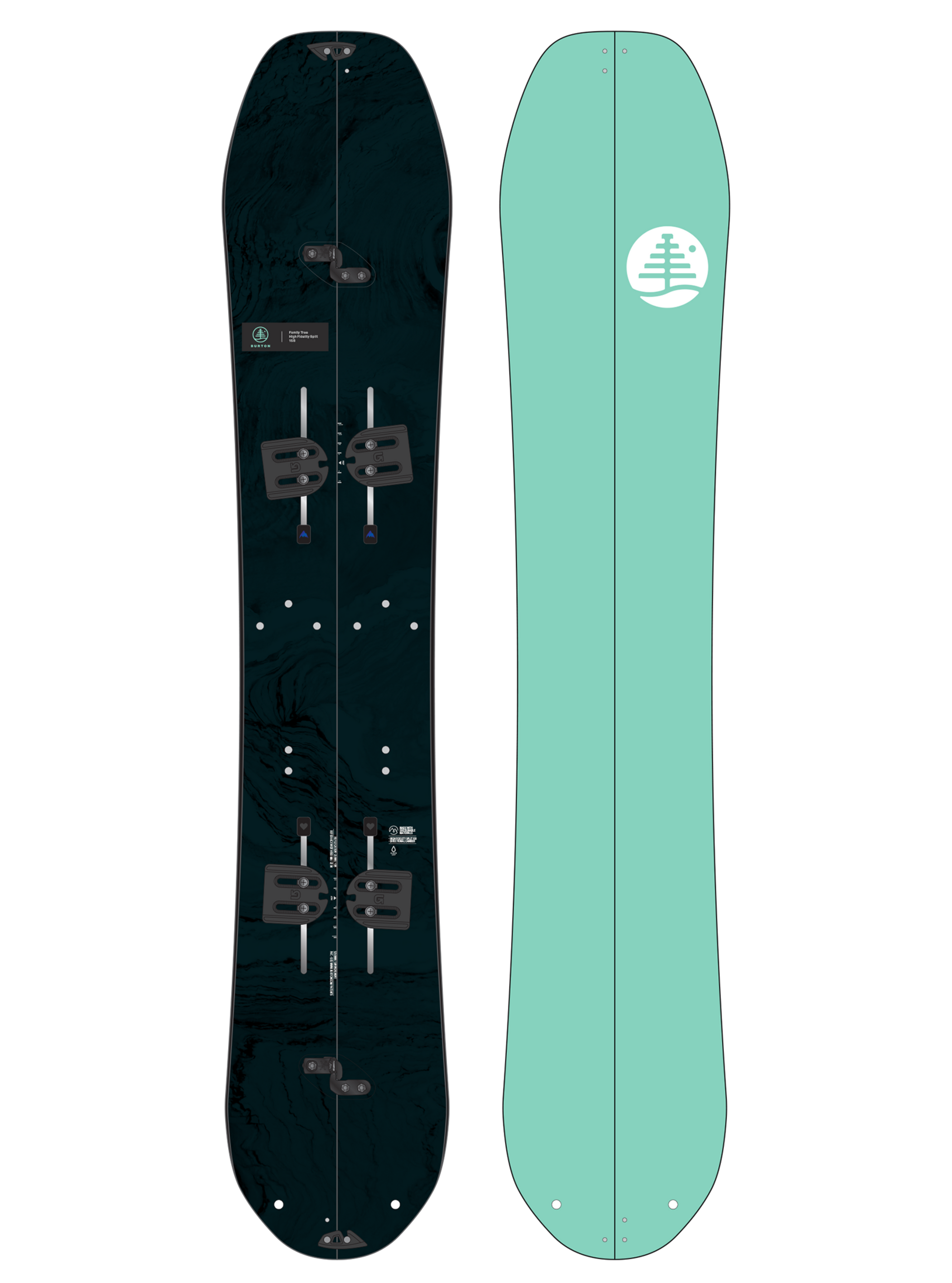 【サンプル】Burton ファミリーツリー ハイフィデリティ キャンバー スプリットボード