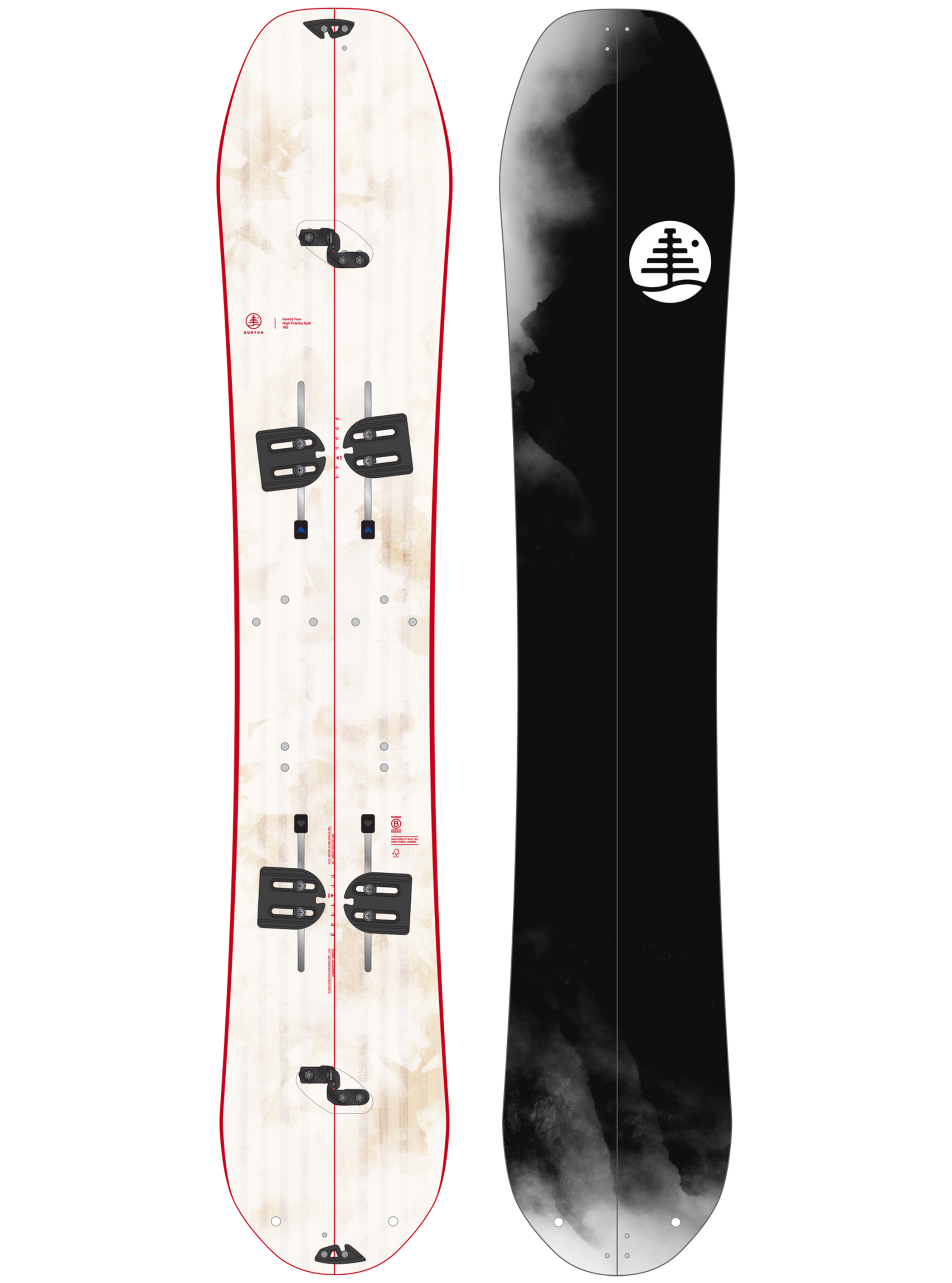 Burton ファミリーツリー ハイフィデリティ キャンバー スプリットボード