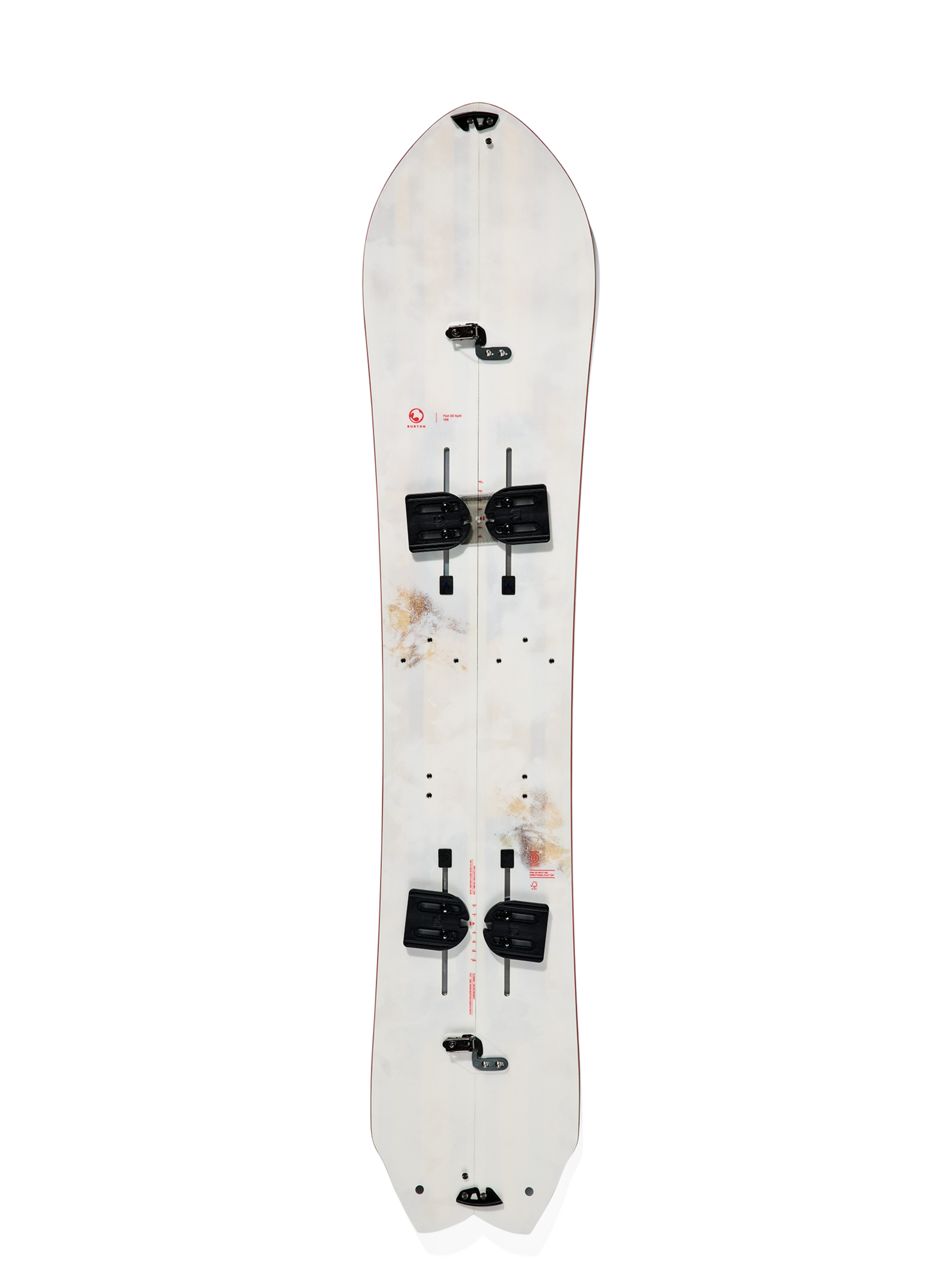 Burton 3D フィッシュ Flat Top スプリットボード