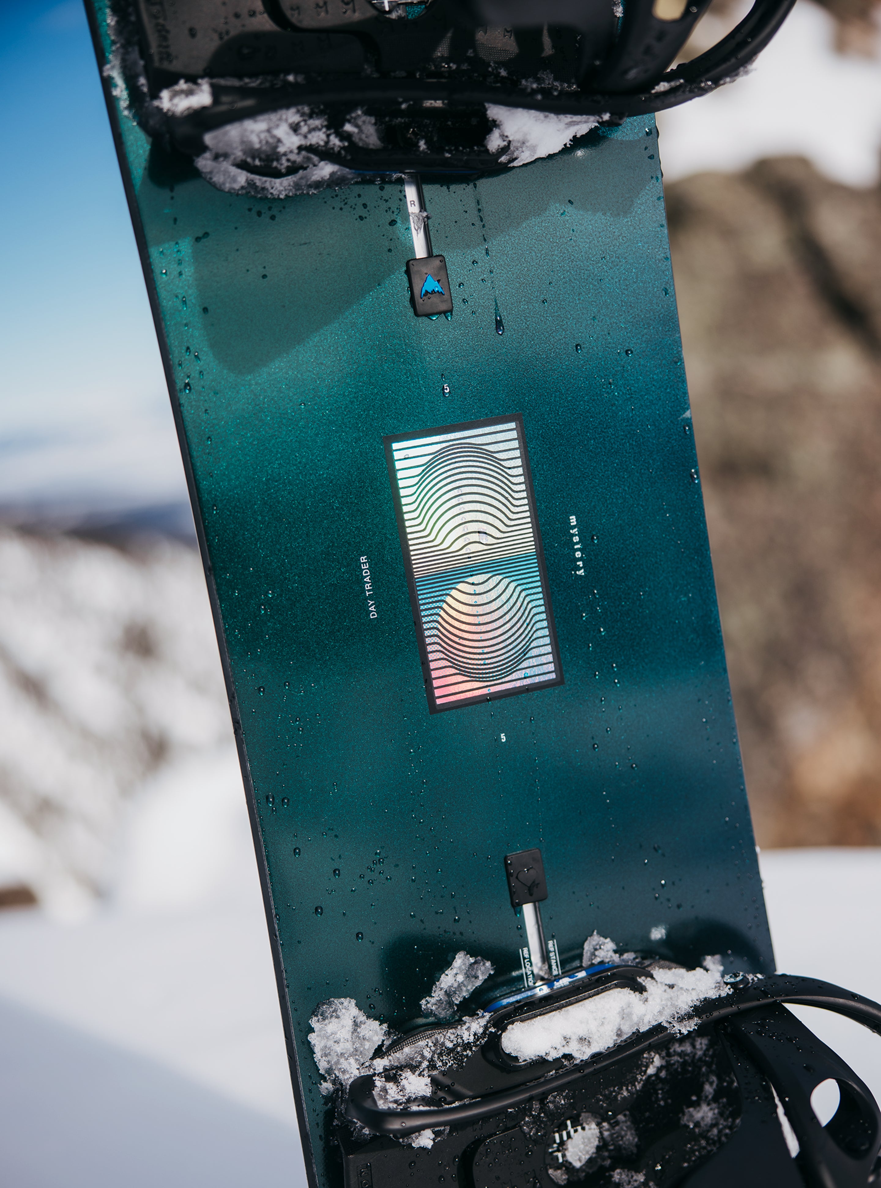 Burton Mystery Day Trader Flat Top Snowboard