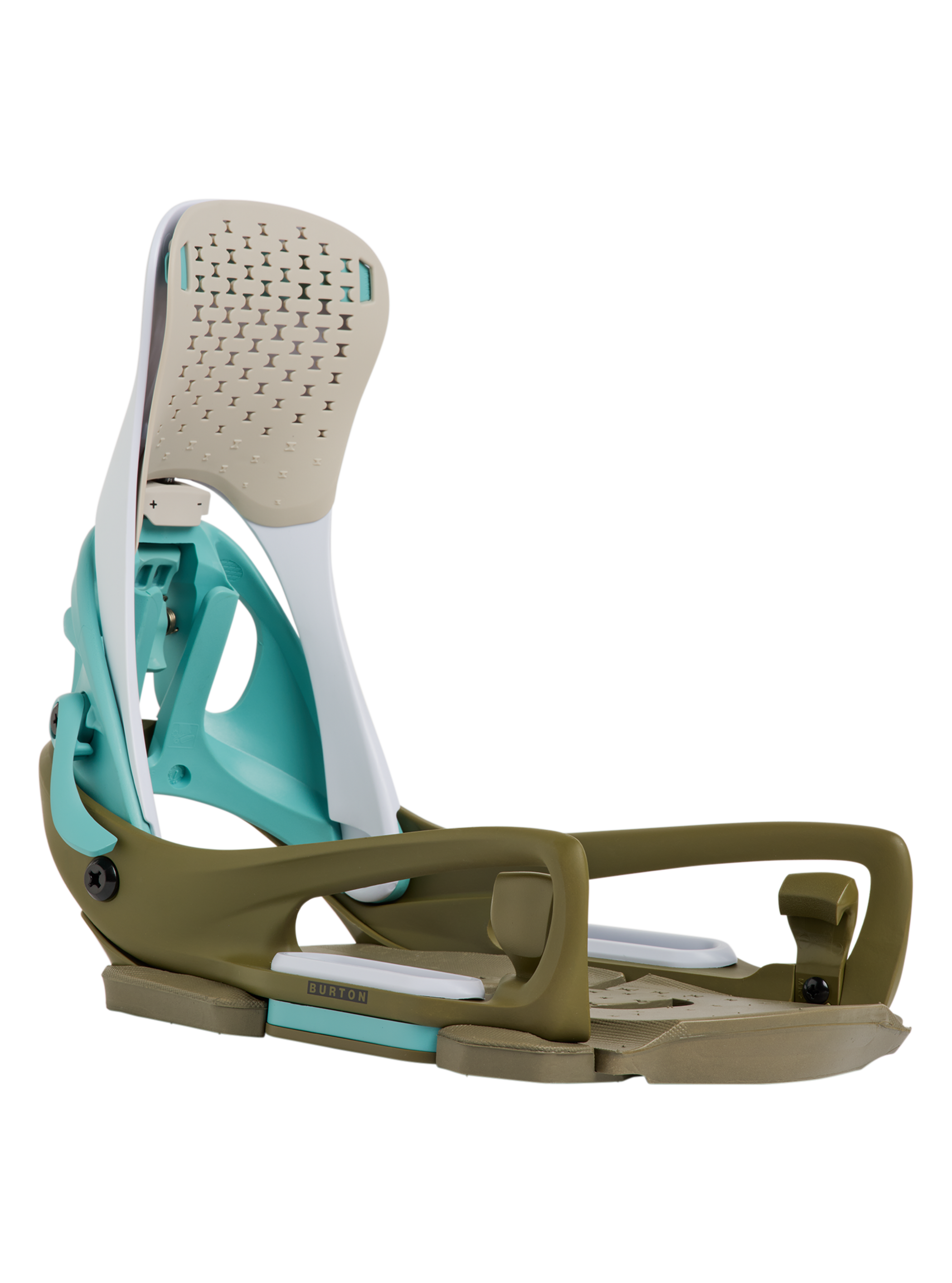 Product image of Men's Burton Step On® Genesis EST® Snowboard Bindings[Variant:White / Dried Moss]