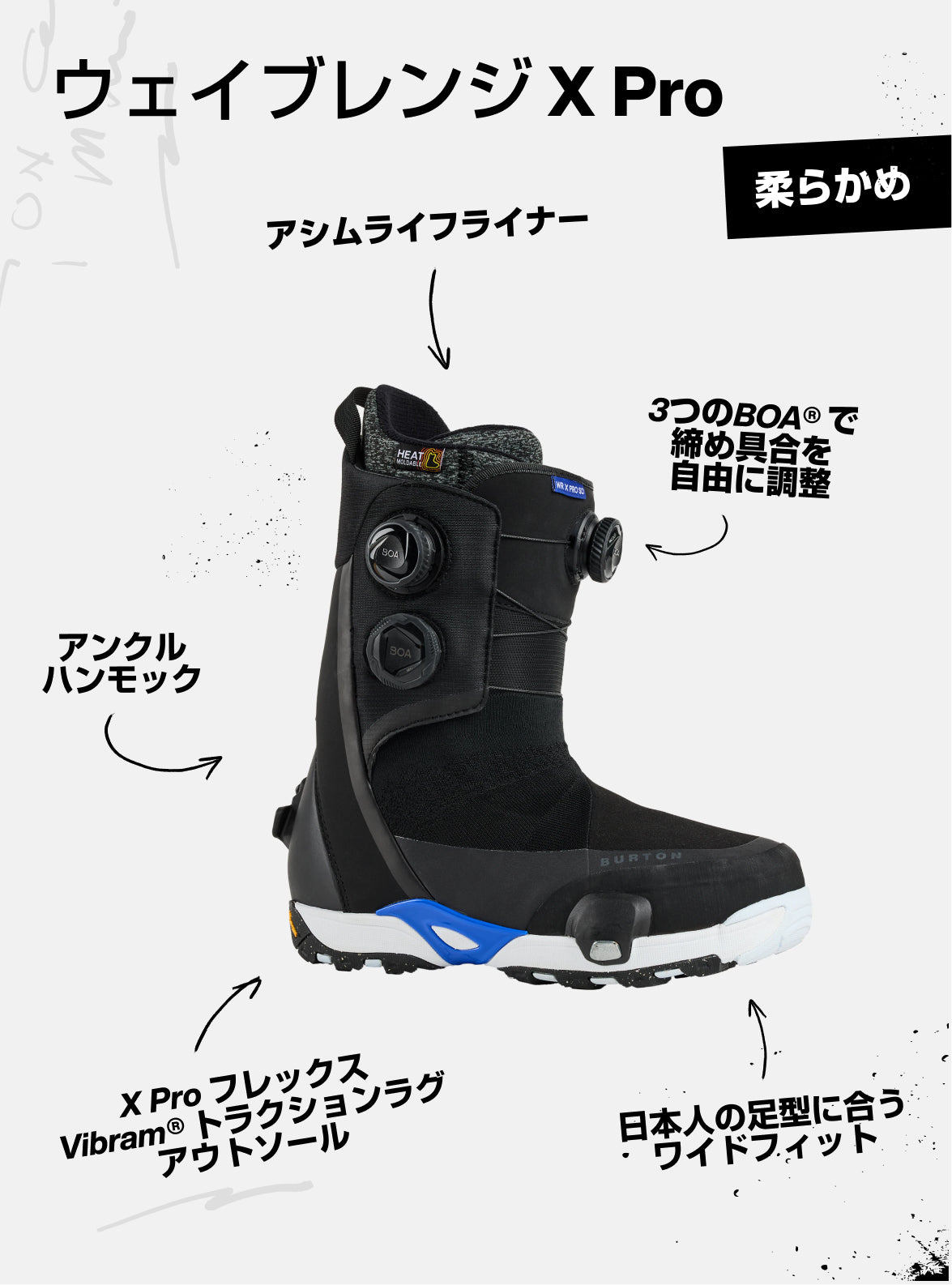 ウィメンズ Burton ウェイブレンジ X Pro Step On® スノーボードブーツ