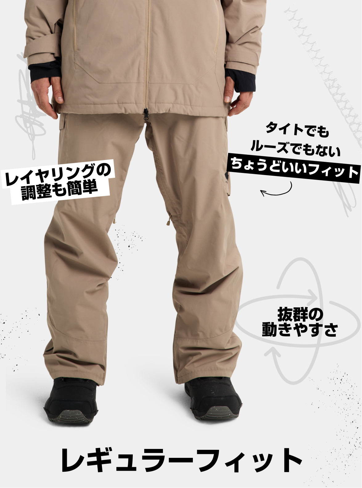 メンズ Burton リザーブ GORE-TEX 2L パンツ