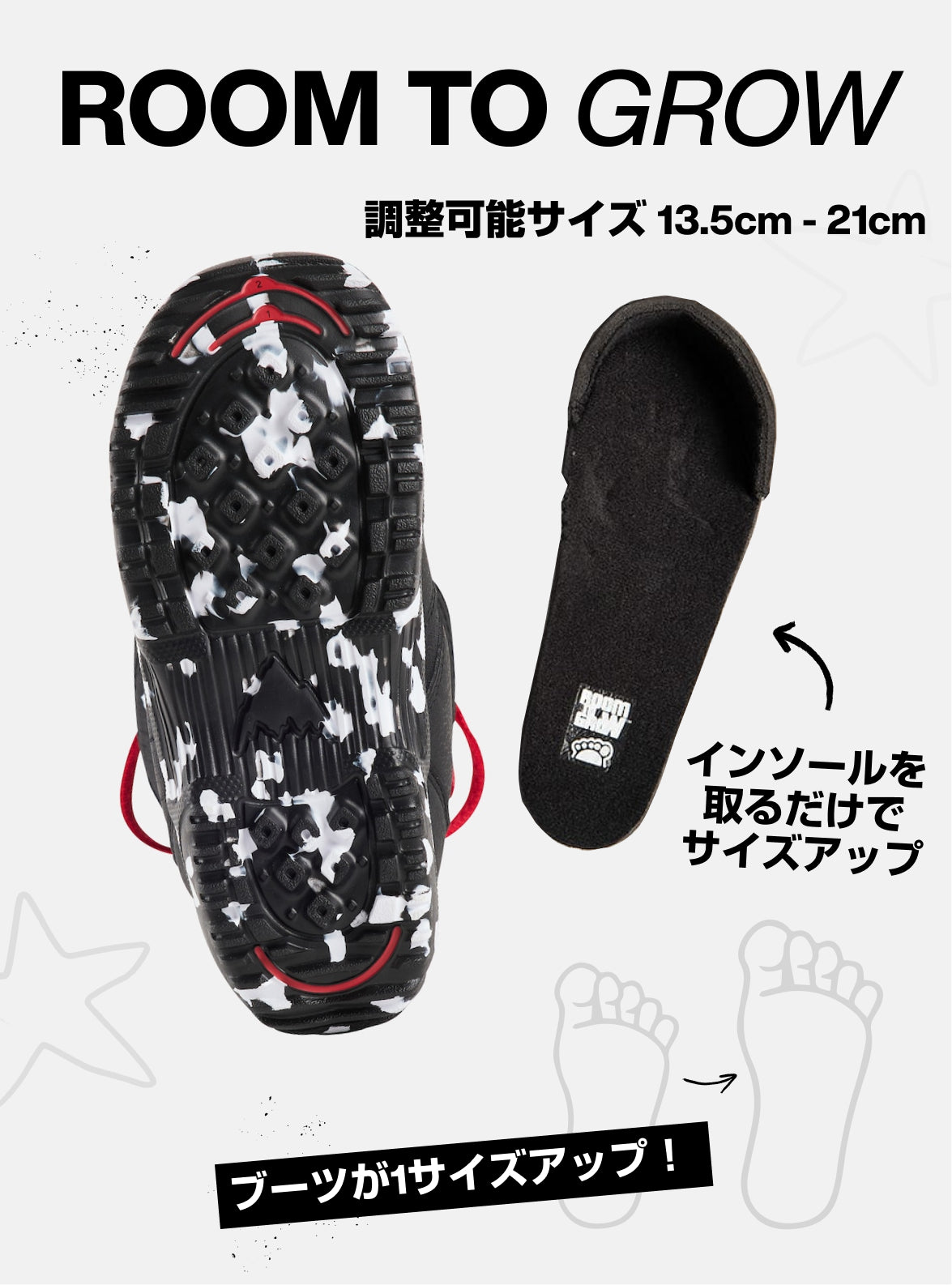 トドラー Burton ミニグロム スノーボードブーツ