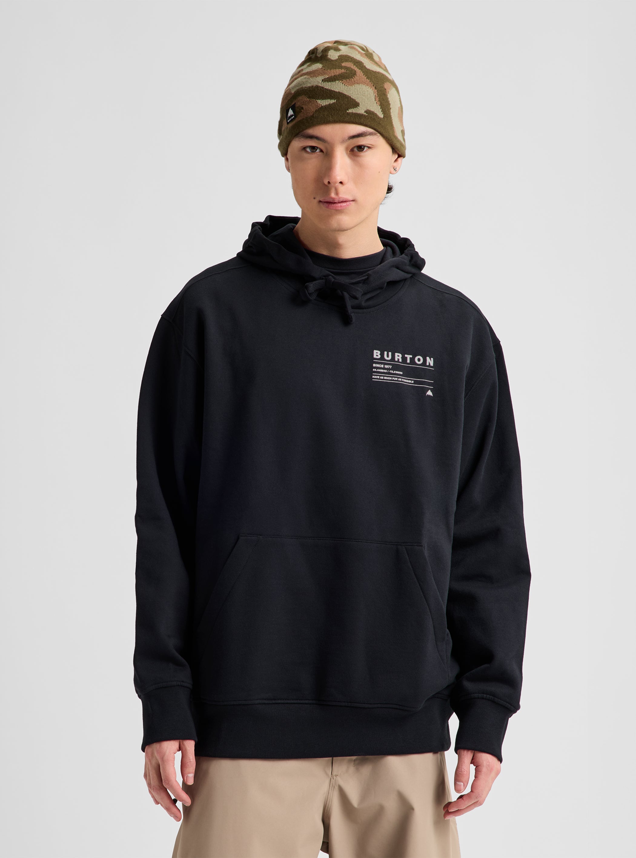 Product image of Burton Moretown Pullover Hoodie[Variant:True Black]