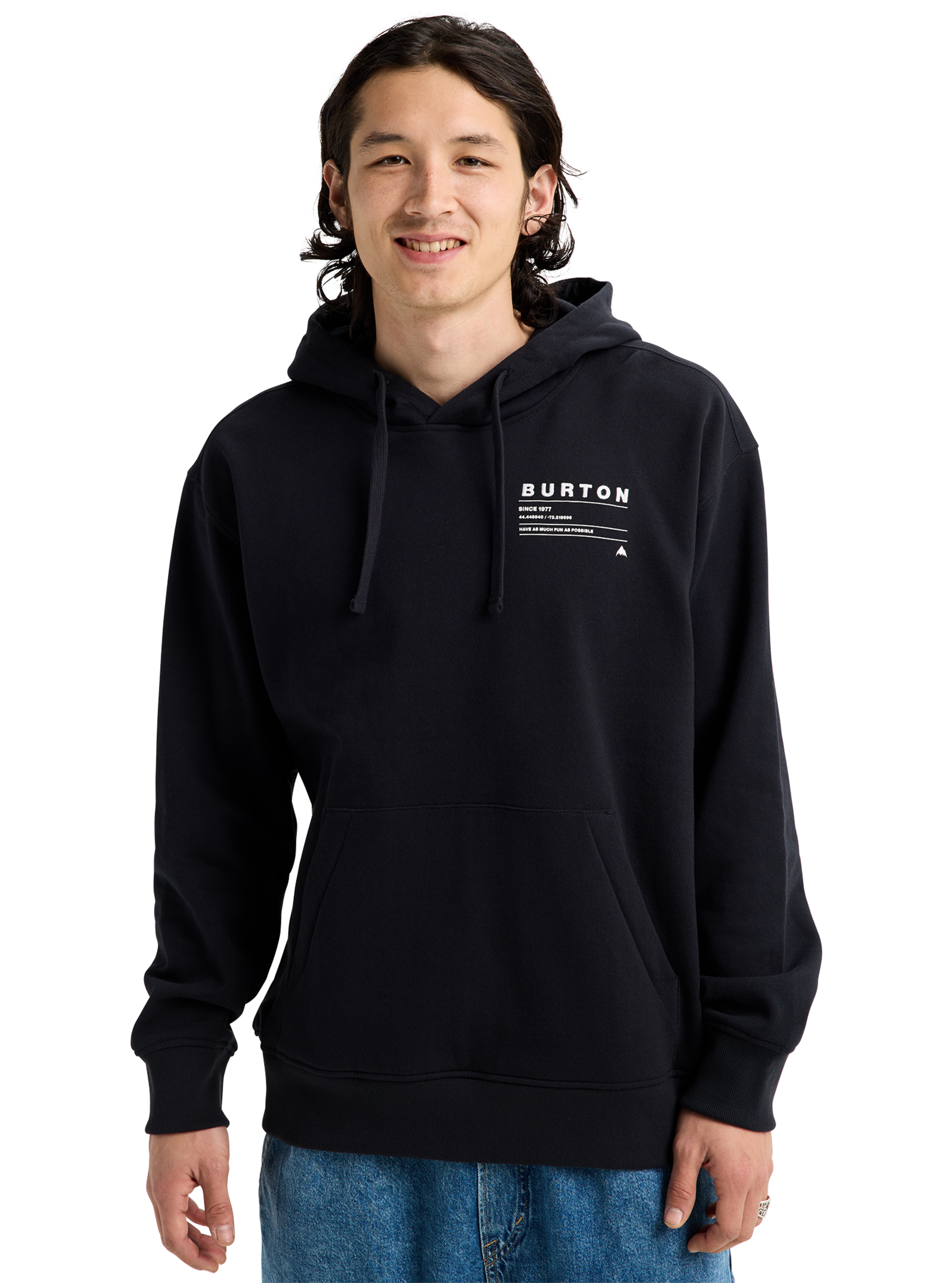 Product image of Burton Moretown Pullover Hoodie[Variant:True Black]