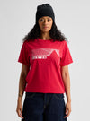 Product image of Burton Elmore Short Sleeve T-Shirt[Variant:Geranium Red]