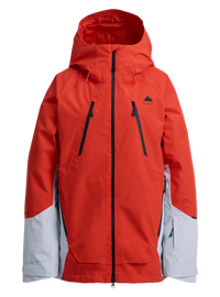 Product image of Women's Burton Reserve GORE-TEX 2L Jacket (Sample)[Variant:Fiesta Red / Gray Cloud]