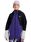 Product image of Women's Burton Reserve GORE-TEX 2L Jacket[Variant:Prism Violet / True Black / Gray Cloud]