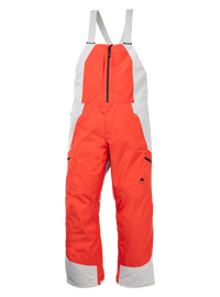 Product image of Men's Burton Reserve GORE-TEX 2L Bibs (Sample)[Variant:Fiesta Red / Gray Cloud]