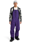 Product image of Men's Burton Reserve GORE-TEX 2L Bib Pants[Variant:Prism Violet / True Black]