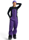 Product image of Women's Burton Reserve GORE-TEX 2L Bibs (Sample)[Variant:Prism Violet / True Black]