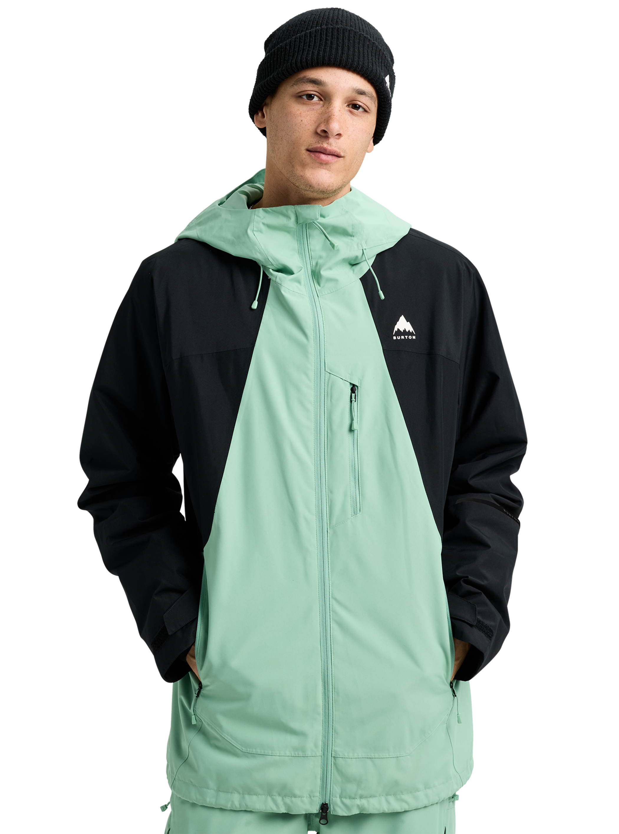 Product image of Men's Burton Reserve 2L Jacket (Sample)[Variant:Soft Sage / True Black]