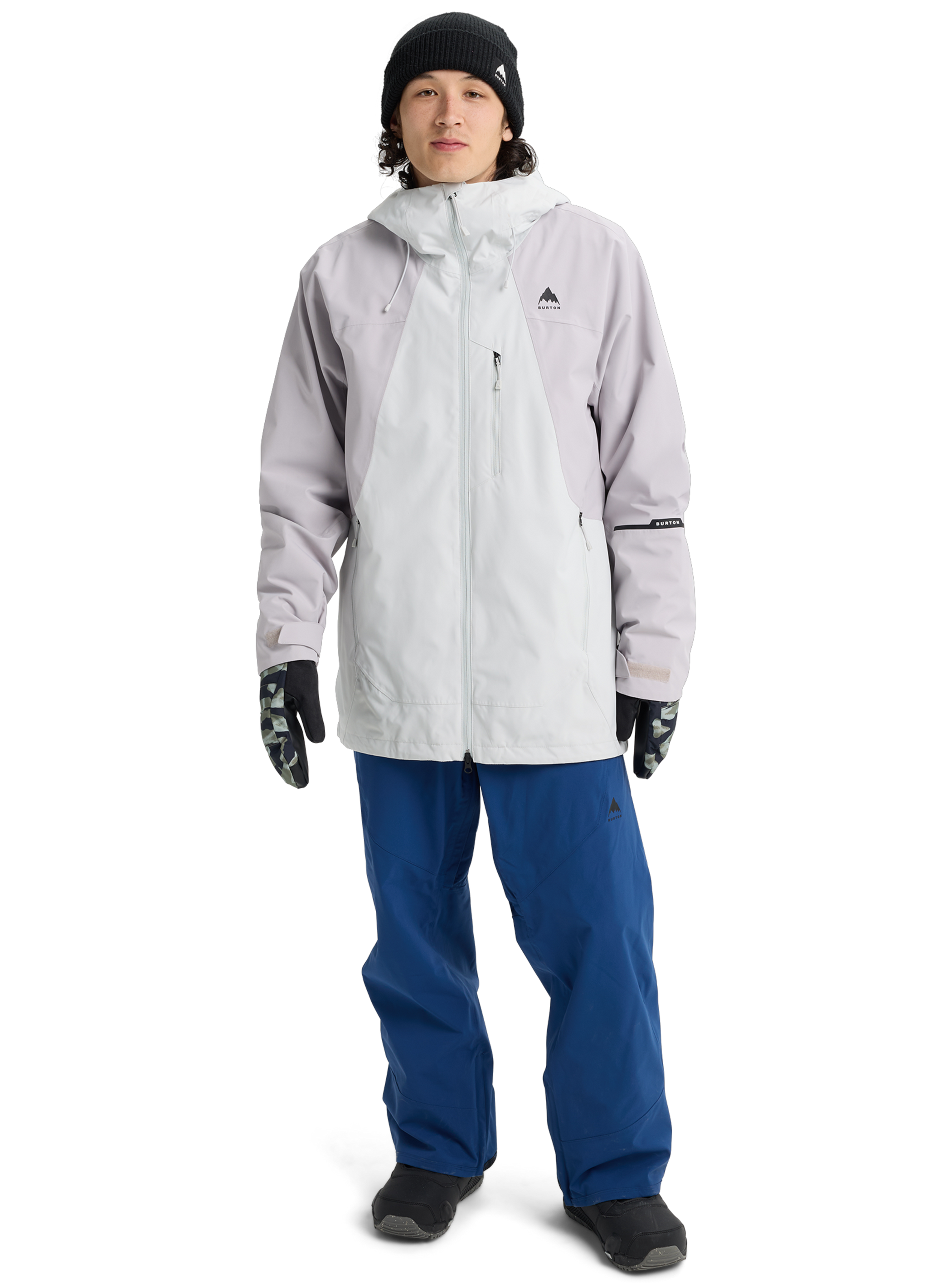 Product image of Men's Burton Reserve 2L Jacket[Variant:Gray Cloud / Washed Lavender]