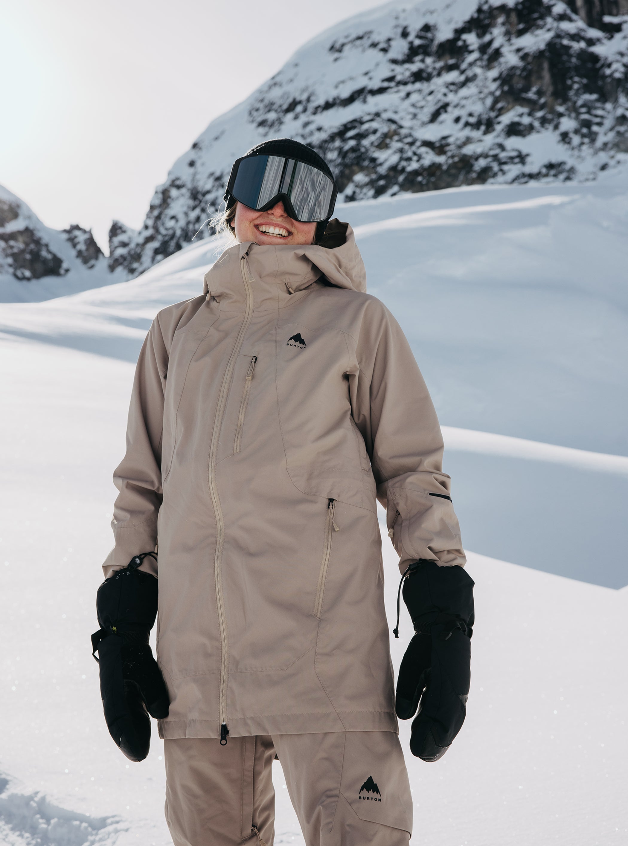 Product image of Women's Burton Reserve 2L Jacket (Sample)[Variant:Summit Taupe]
