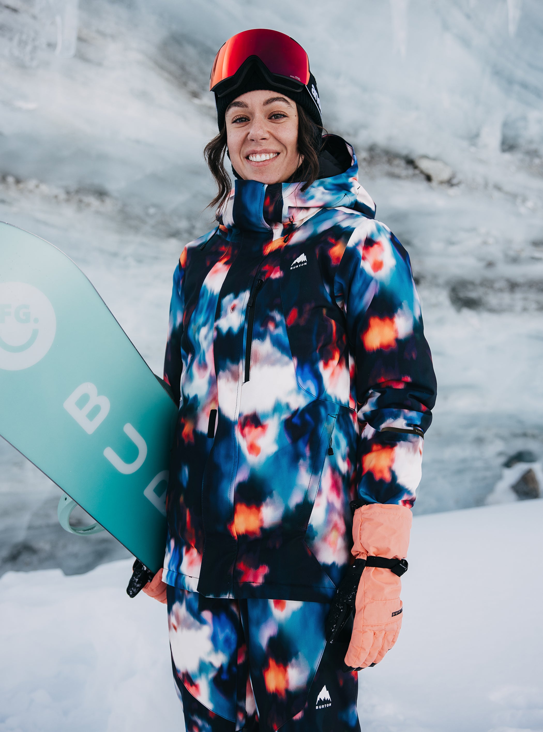 Product image of Women's Burton Reserve 2L Insulated Stretch Jacket[Variant:Floral Blur]