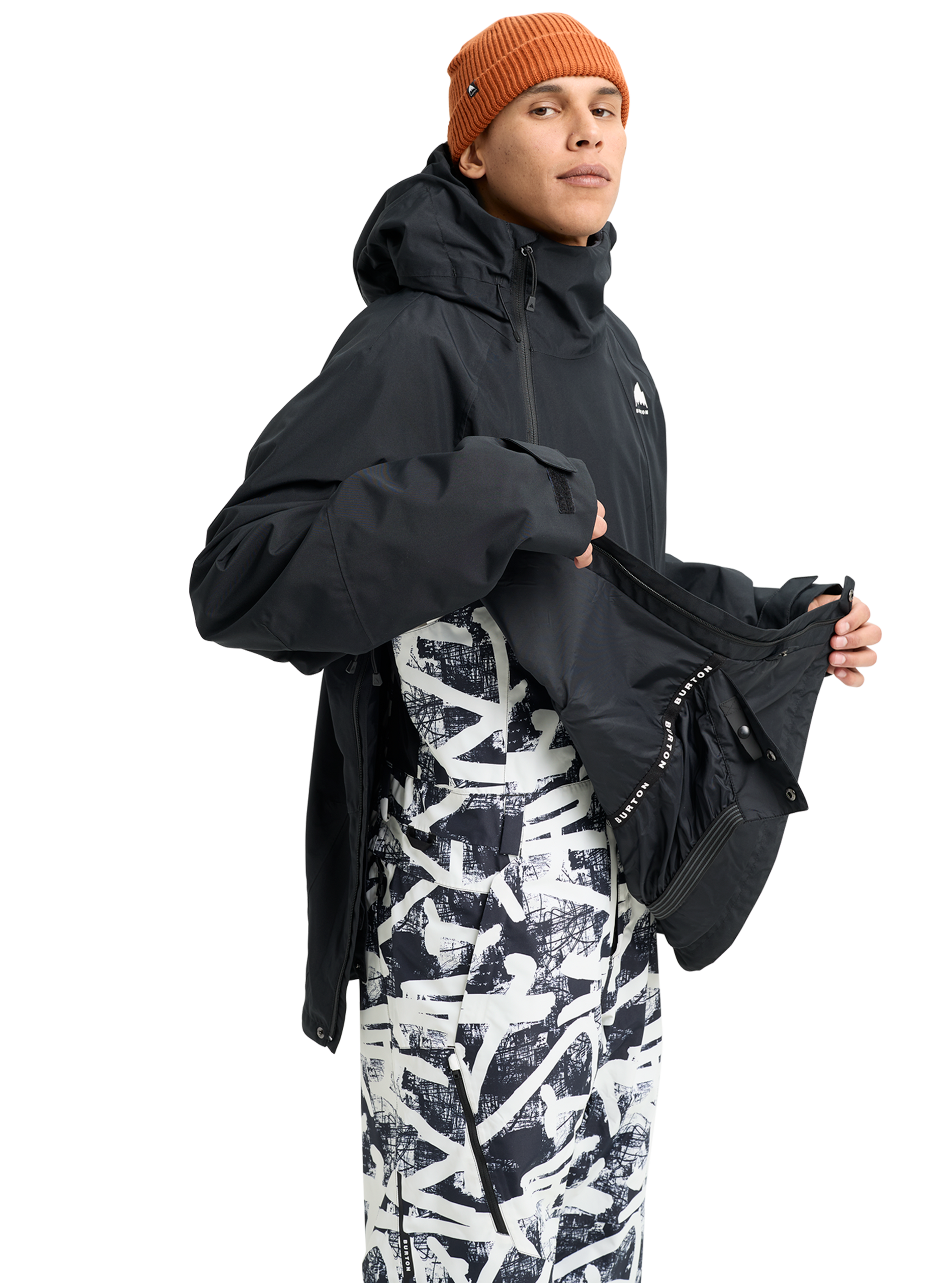 【サンプル】メンズ Burton リザーブ 2L リラックス アノラックジャケット