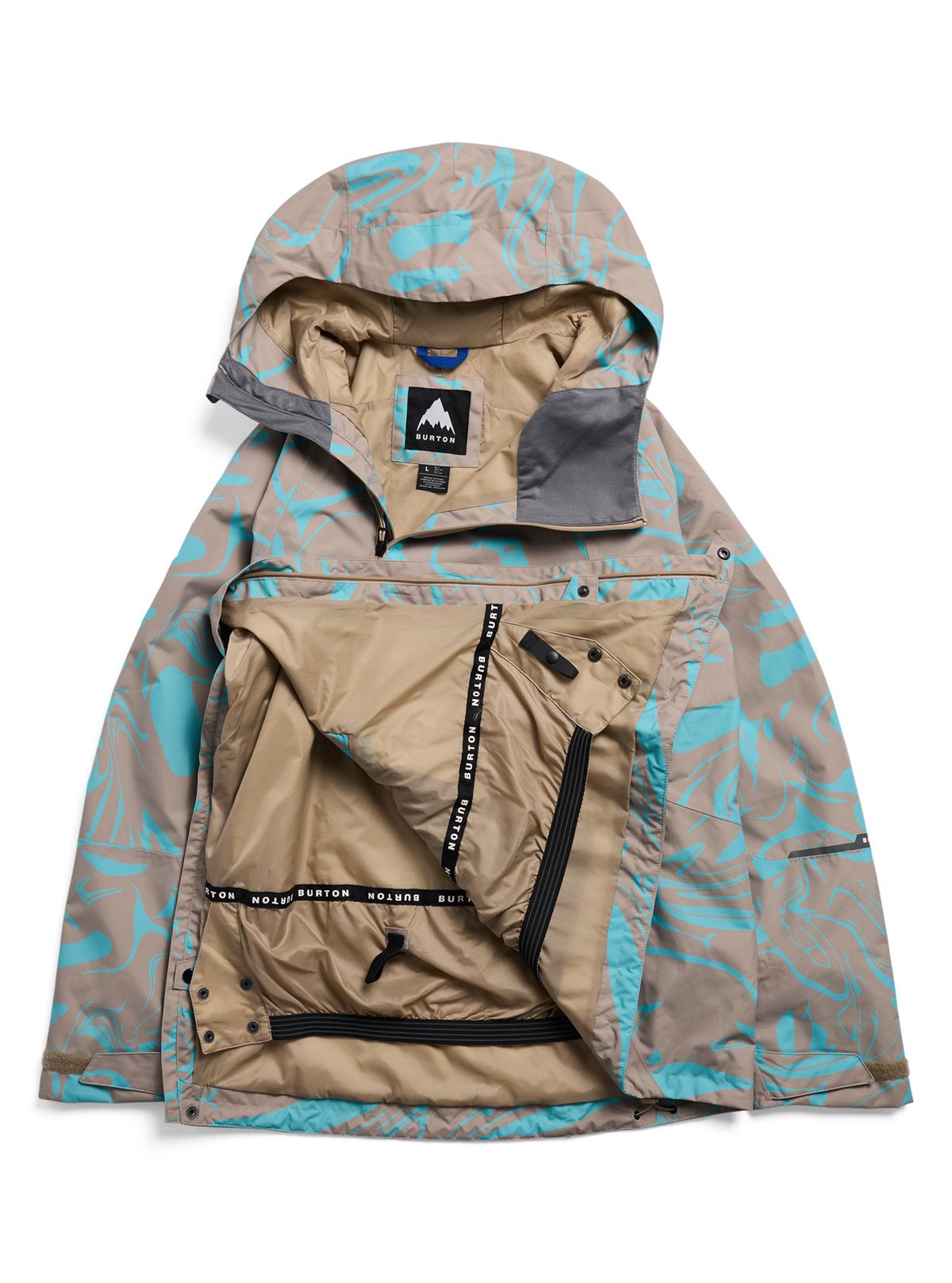 メンズ Burton リザーブ 2L リラックス アノラックジャケット
