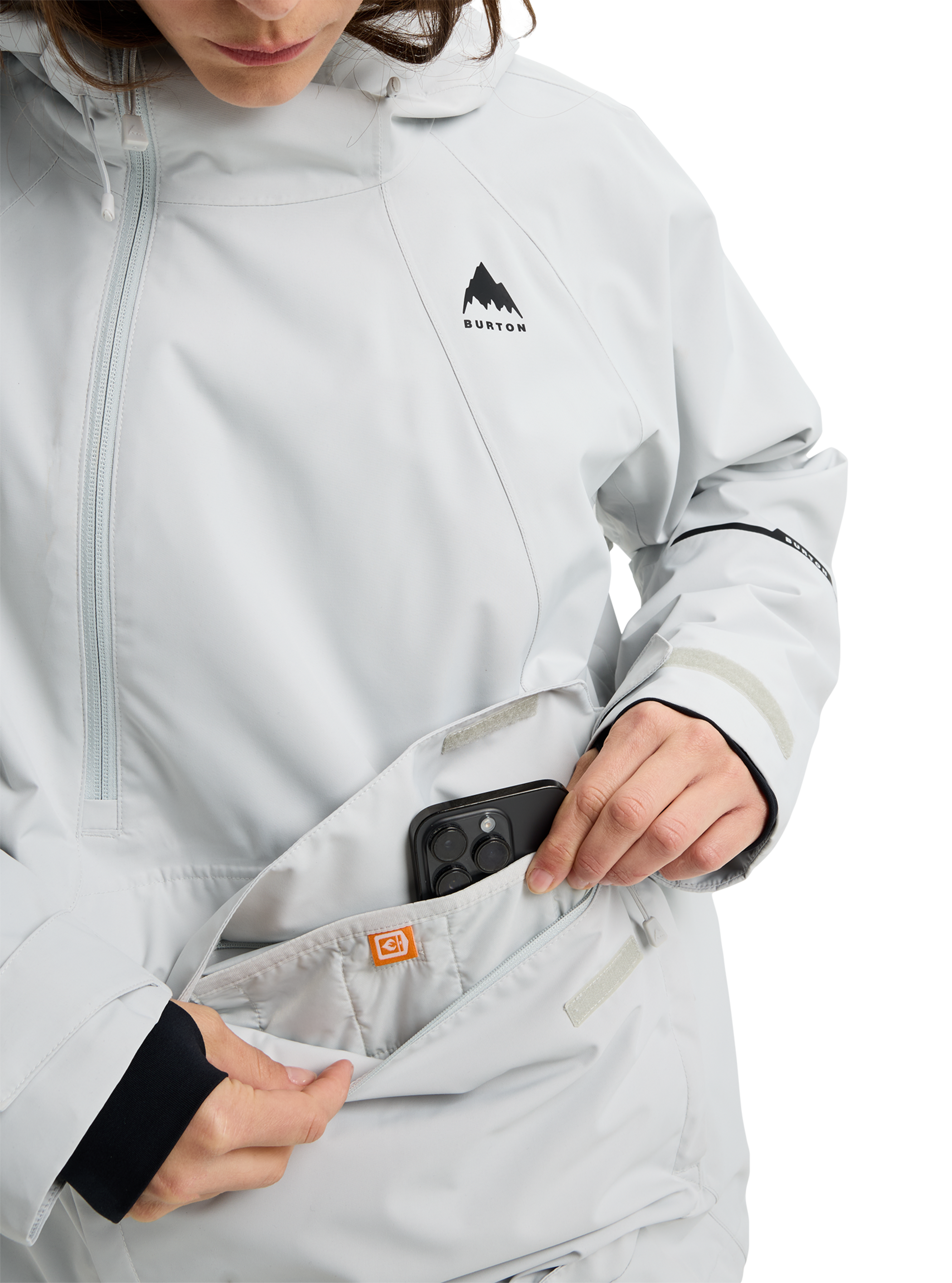【サンプル】ウィメンズ Burton リザーブ 2L リラックス アノラックジャケット