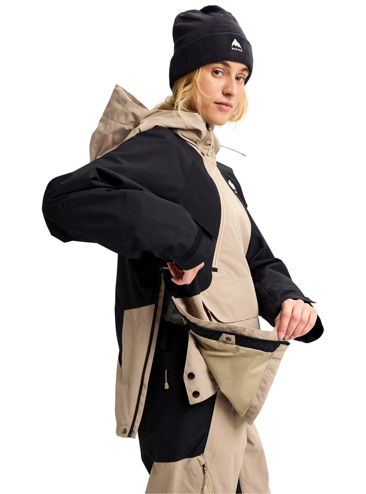 【サンプル】ウィメンズ Burton リザーブ 2L リラックス アノラックジャケット