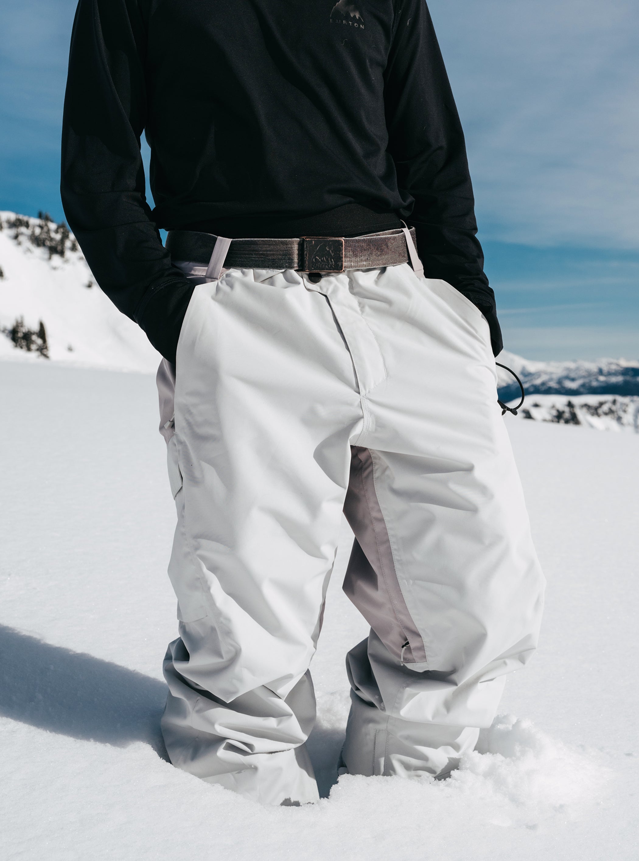 Product image of Men's Burton Reserve 2L Pants (Sample)[Variant:Gray Cloud / Washed Lavender]