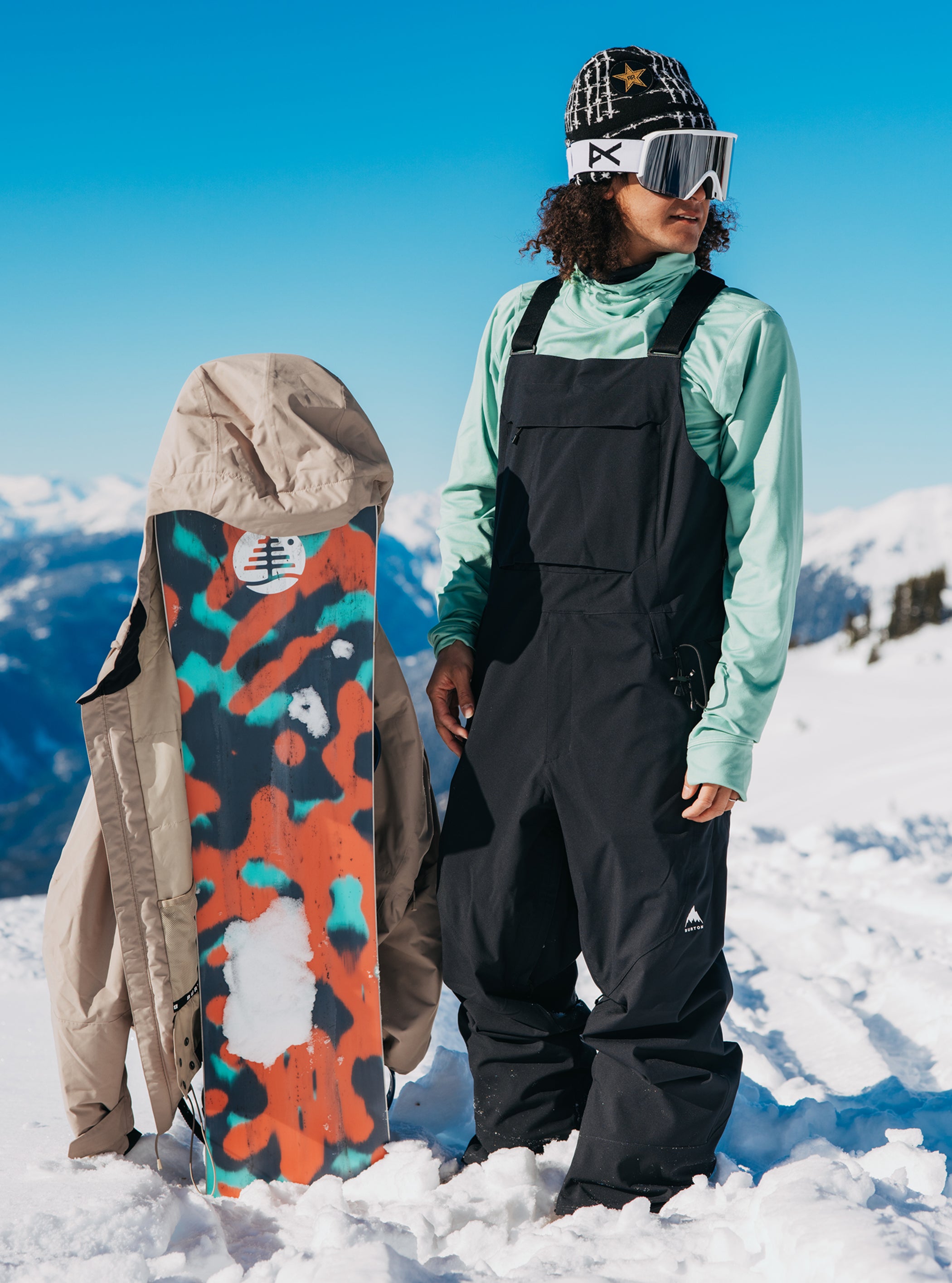 Product image of Men's Burton Reserve 2L Bib Pants[Variant:True Black]